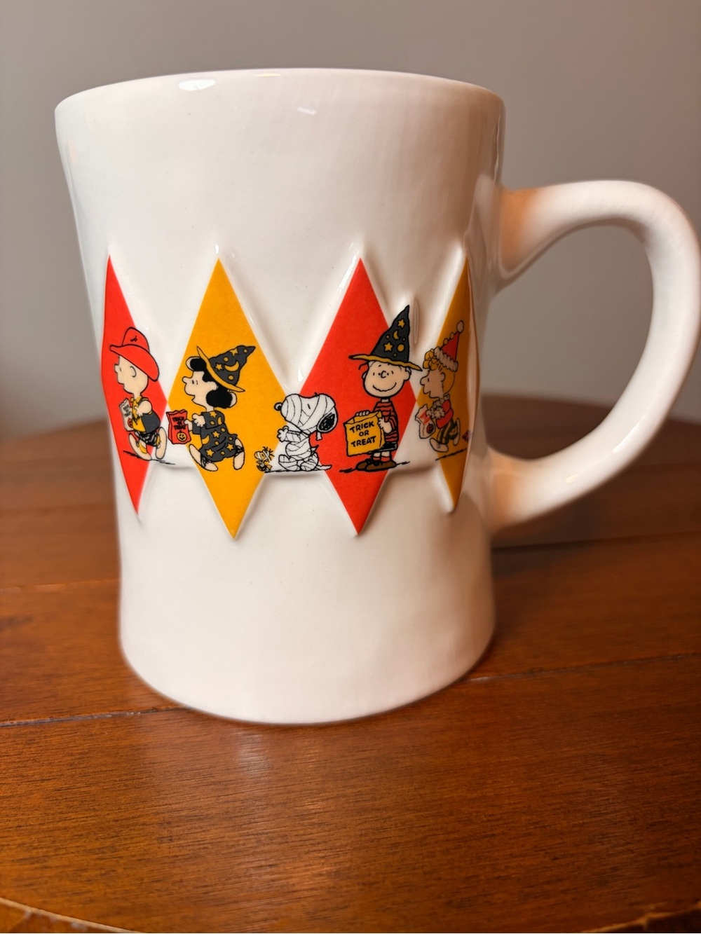 Peanuts x Rae Dunn Snoopy Halloween Trick or Treat Mug 2025